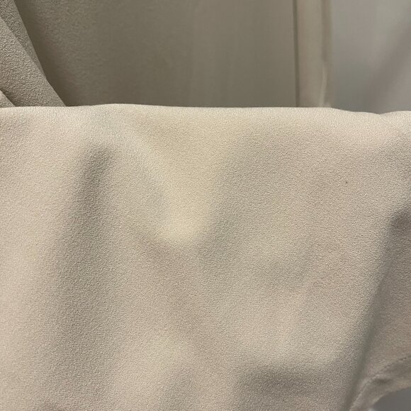 OAK + FORT Loose Fit Dress with Waist Strap - Cream - Size XS - Picture 4 of 7